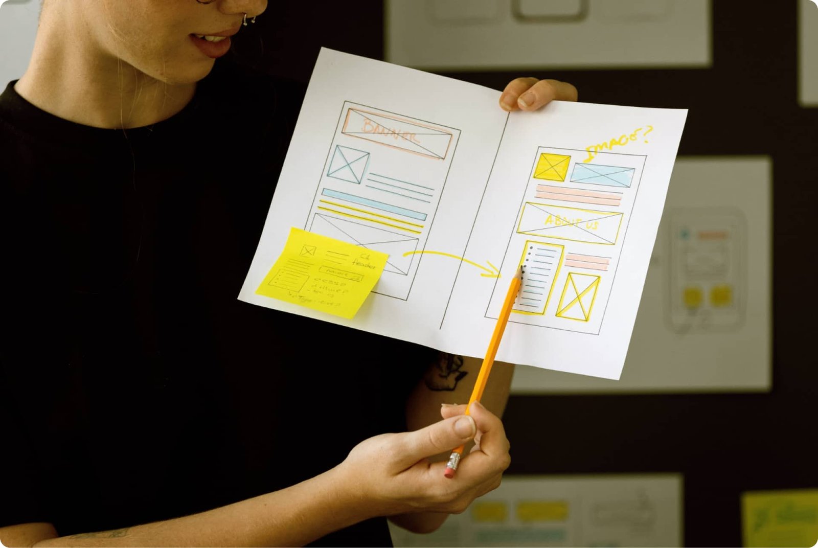 Um Layout Criação de layout de site - Ideen Design